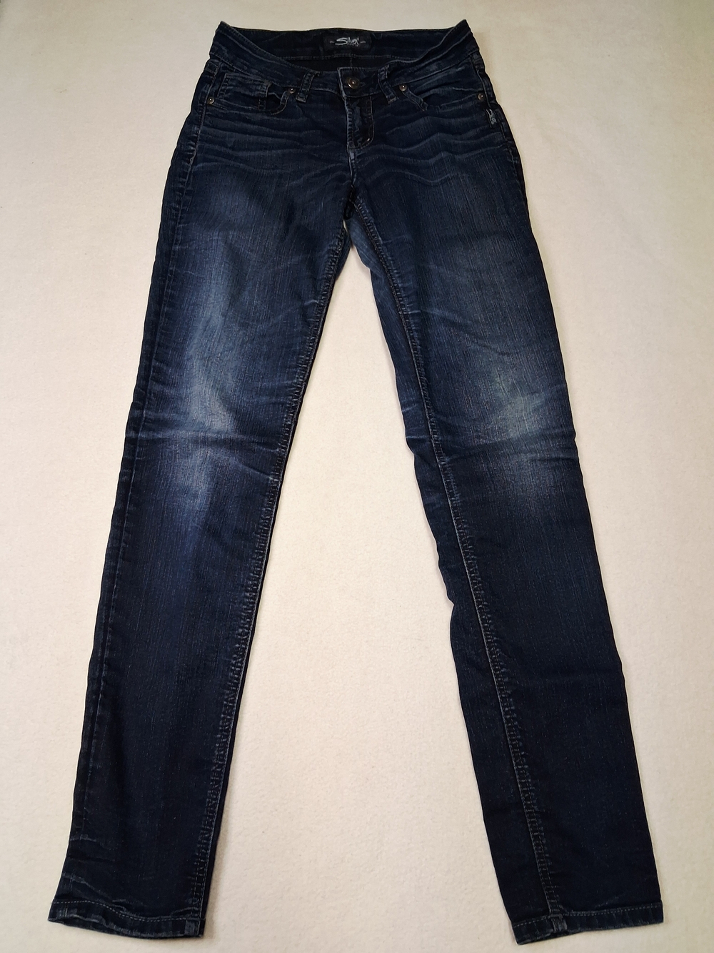 Silver Jeans Women's Dark Blue Skinny Jeans